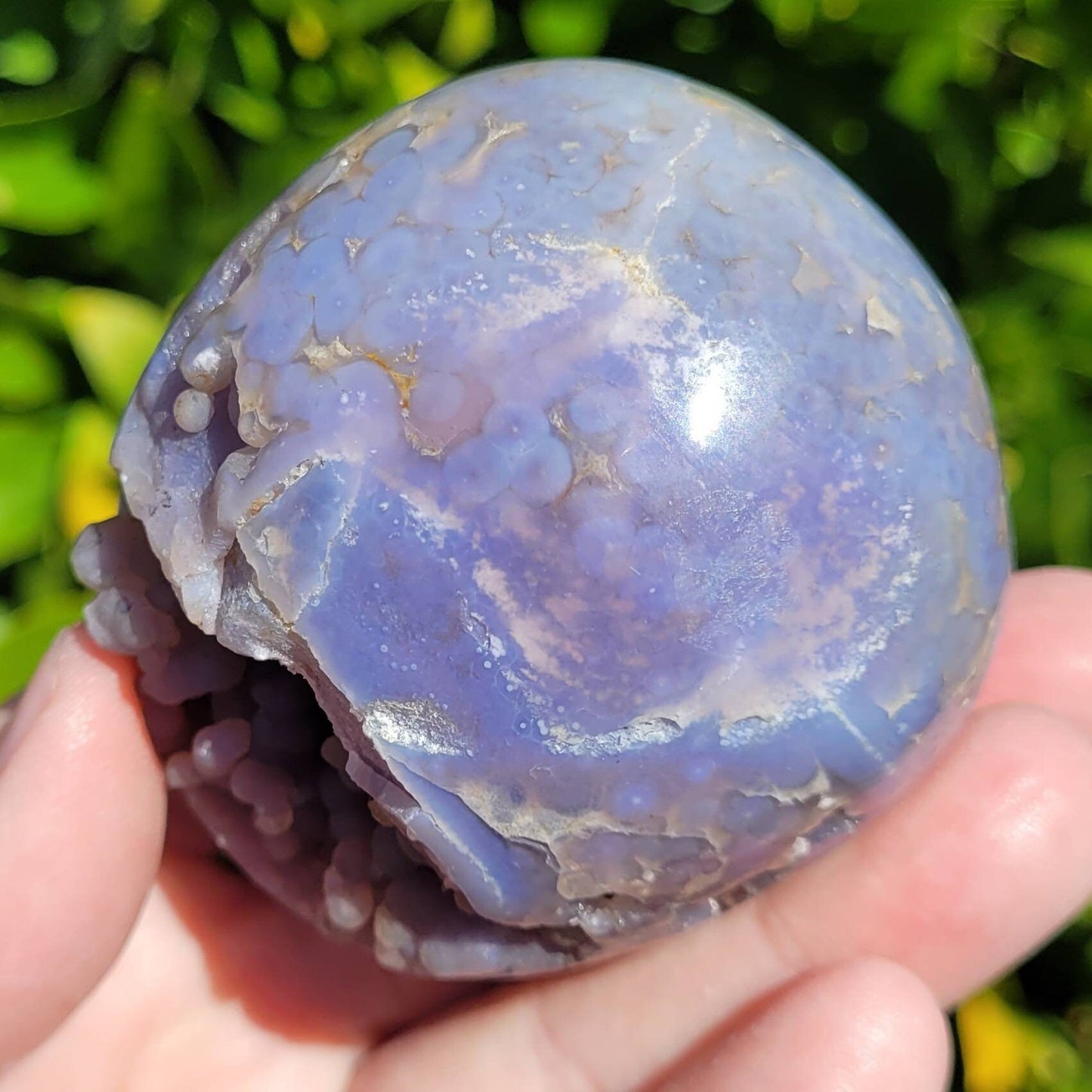 Grape Agate Sphere