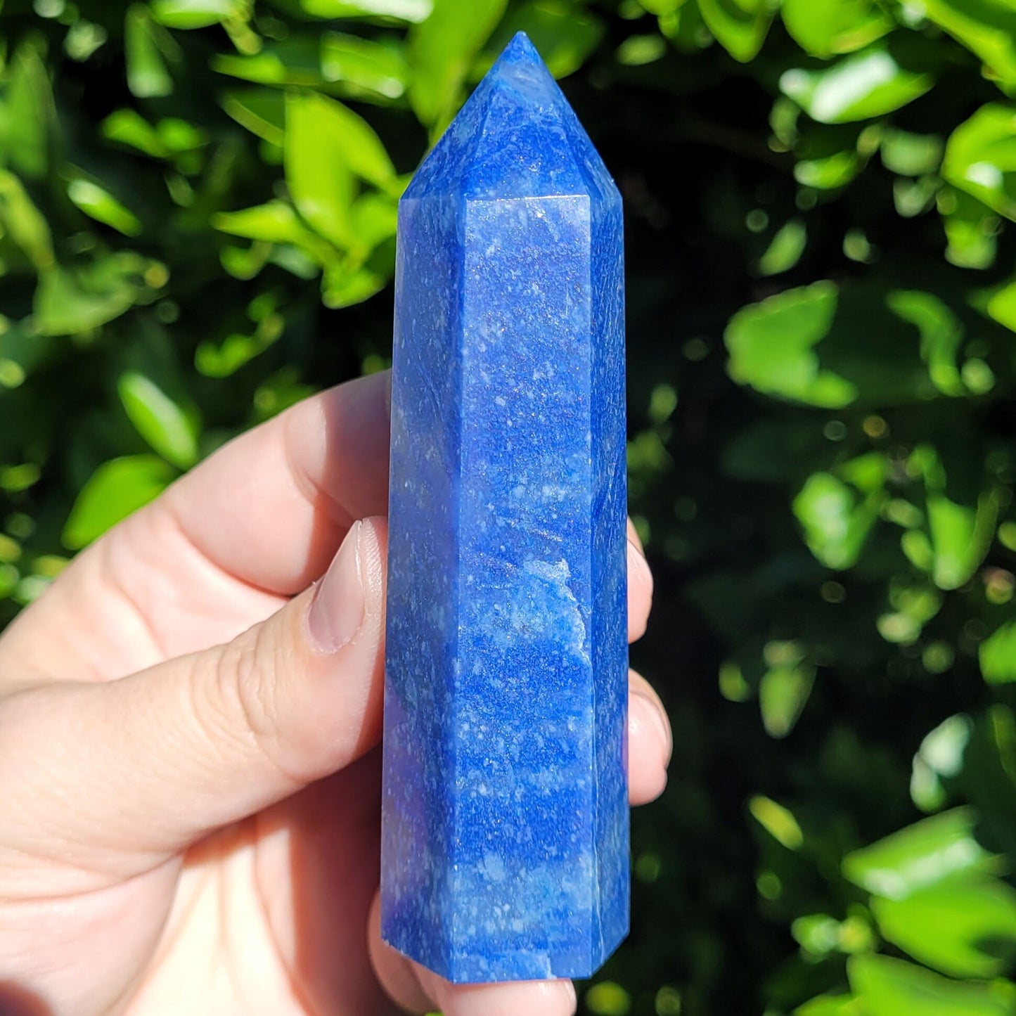 Blue Aventurine Tower Crystal